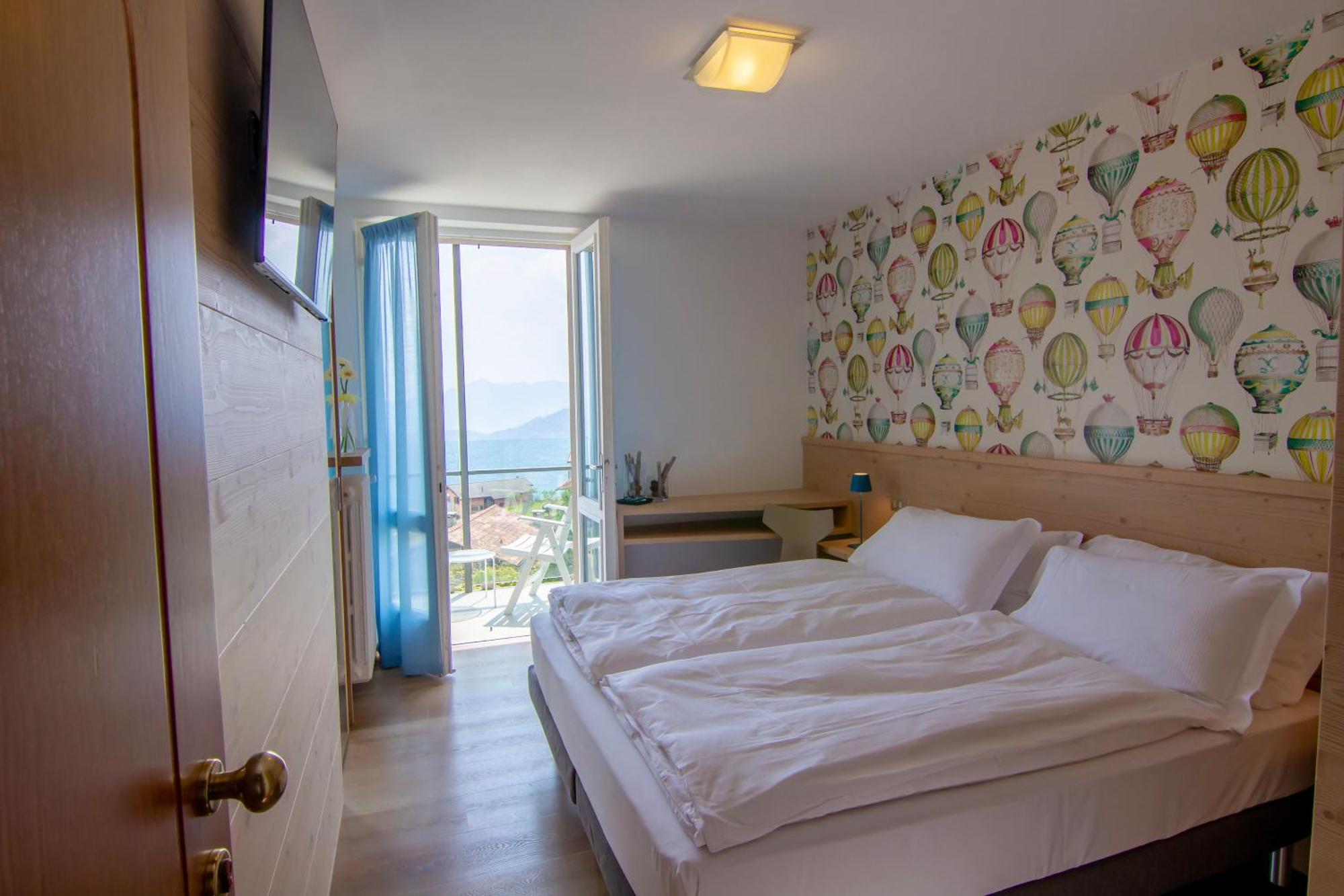 Hotel Miralago Bossico Kamer foto